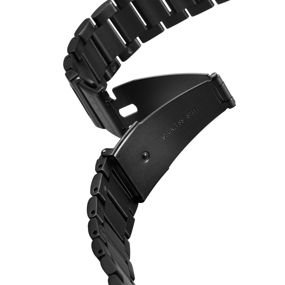 Hama Fit Watch 4910 Modern Fit Metal Band Black