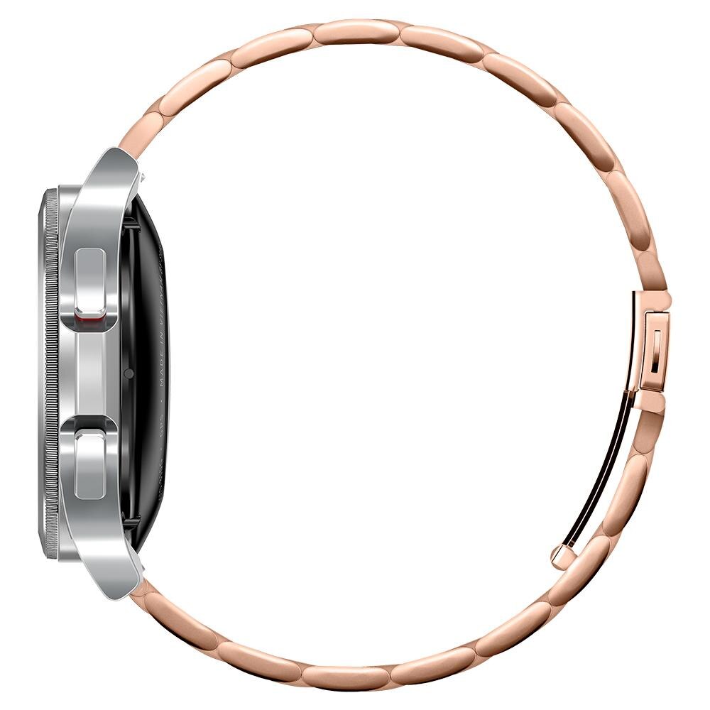 Samsung Galaxy Watch 4 44mm Modern Fit Metal Band Rose Gold