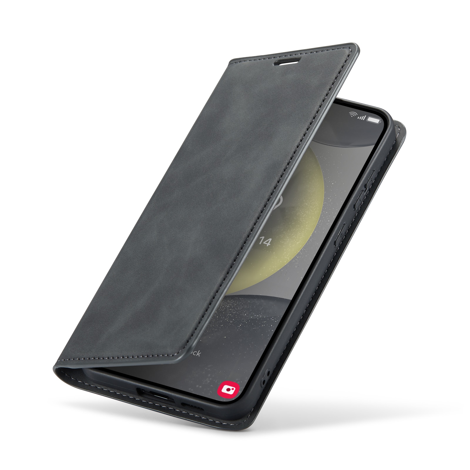 Samsung Galaxy S24 FE Slim Mobilveske Svart