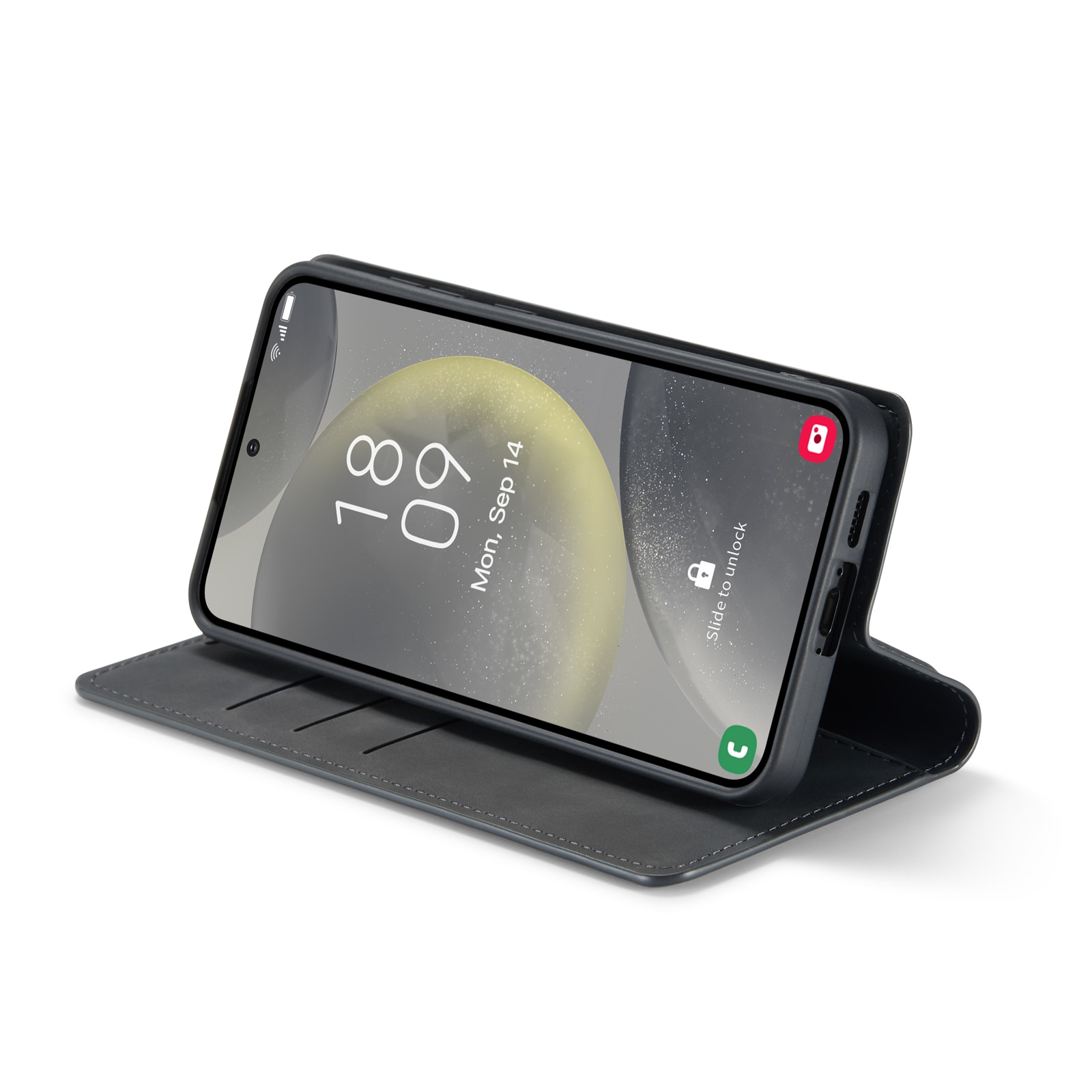 Samsung Galaxy S24 FE Slim Mobilveske Svart