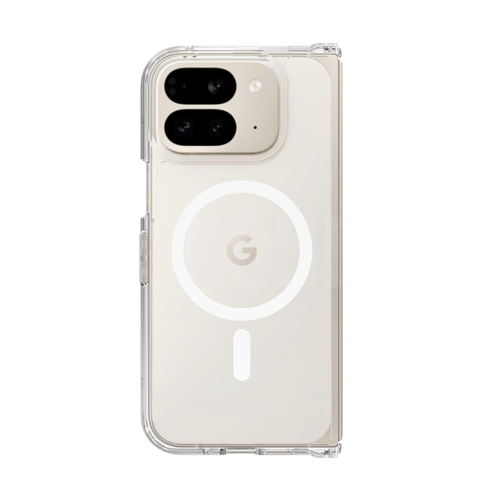 Hybriddeksel MagSafe Google Pixel 9 Pro Fold Gjennomsiktig