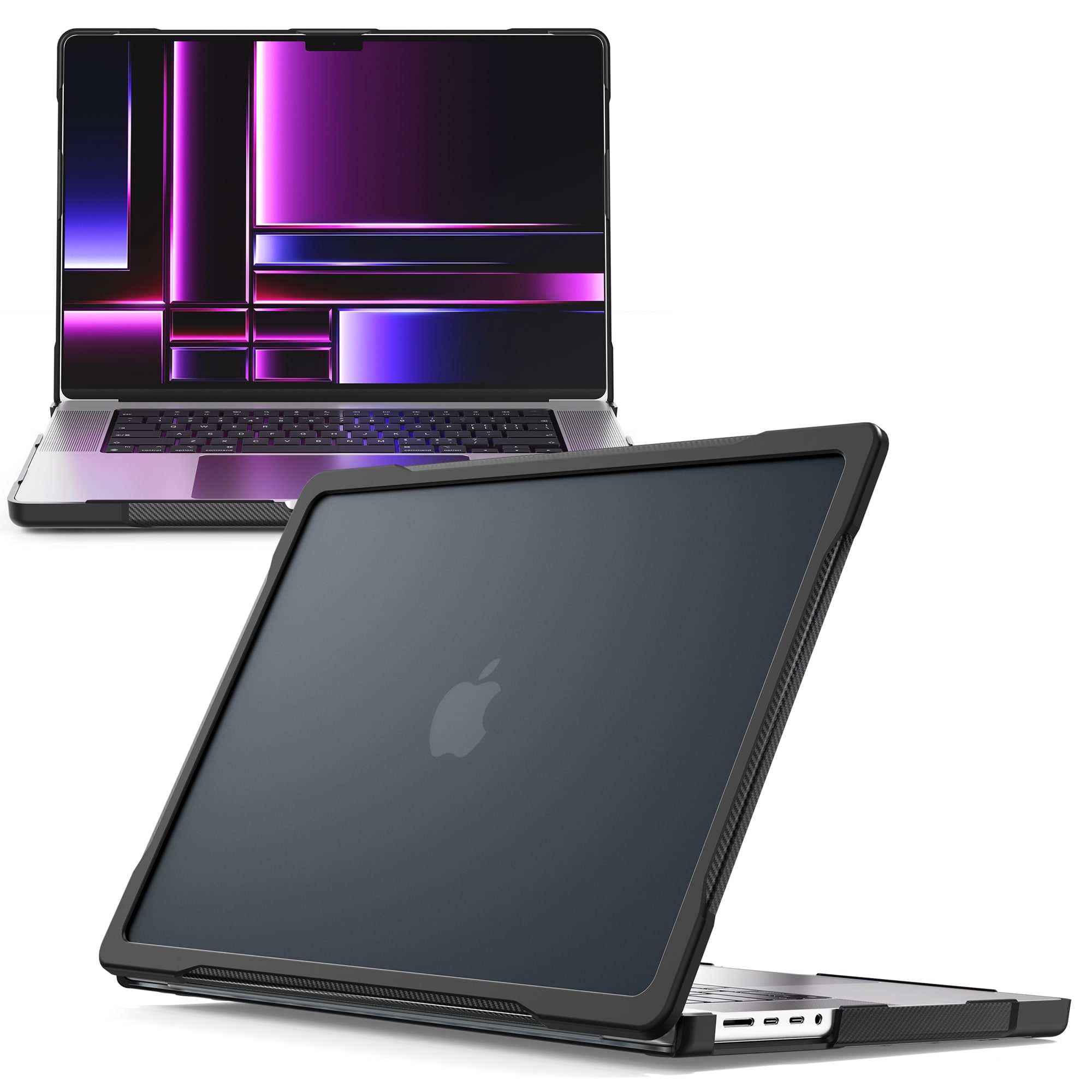 Støtsikkert Deksel Apple MacBook Pro 16 2024 Svart