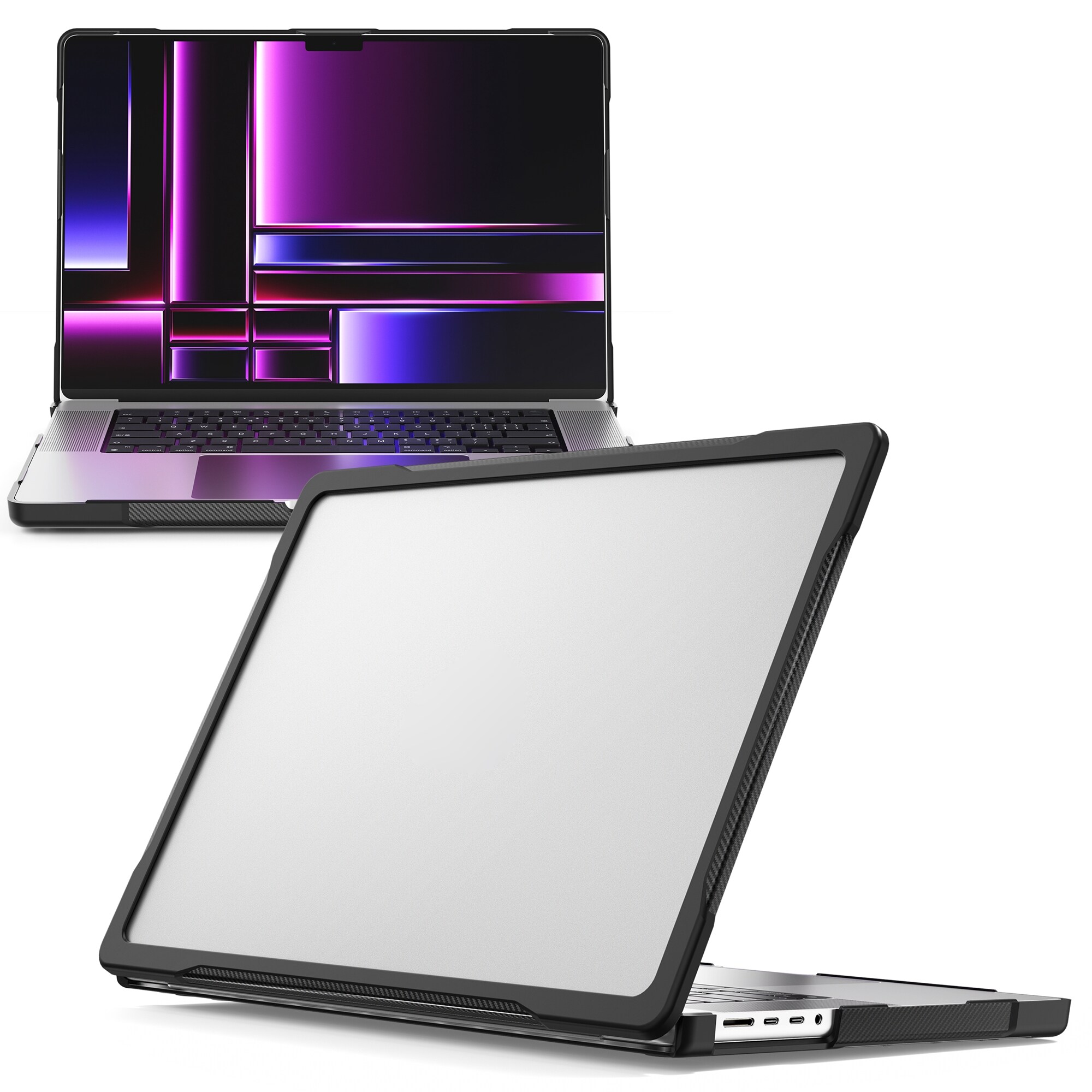 Støtsikkert Deksel Apple MacBook Pro 16 2023 Gjennomsiktig