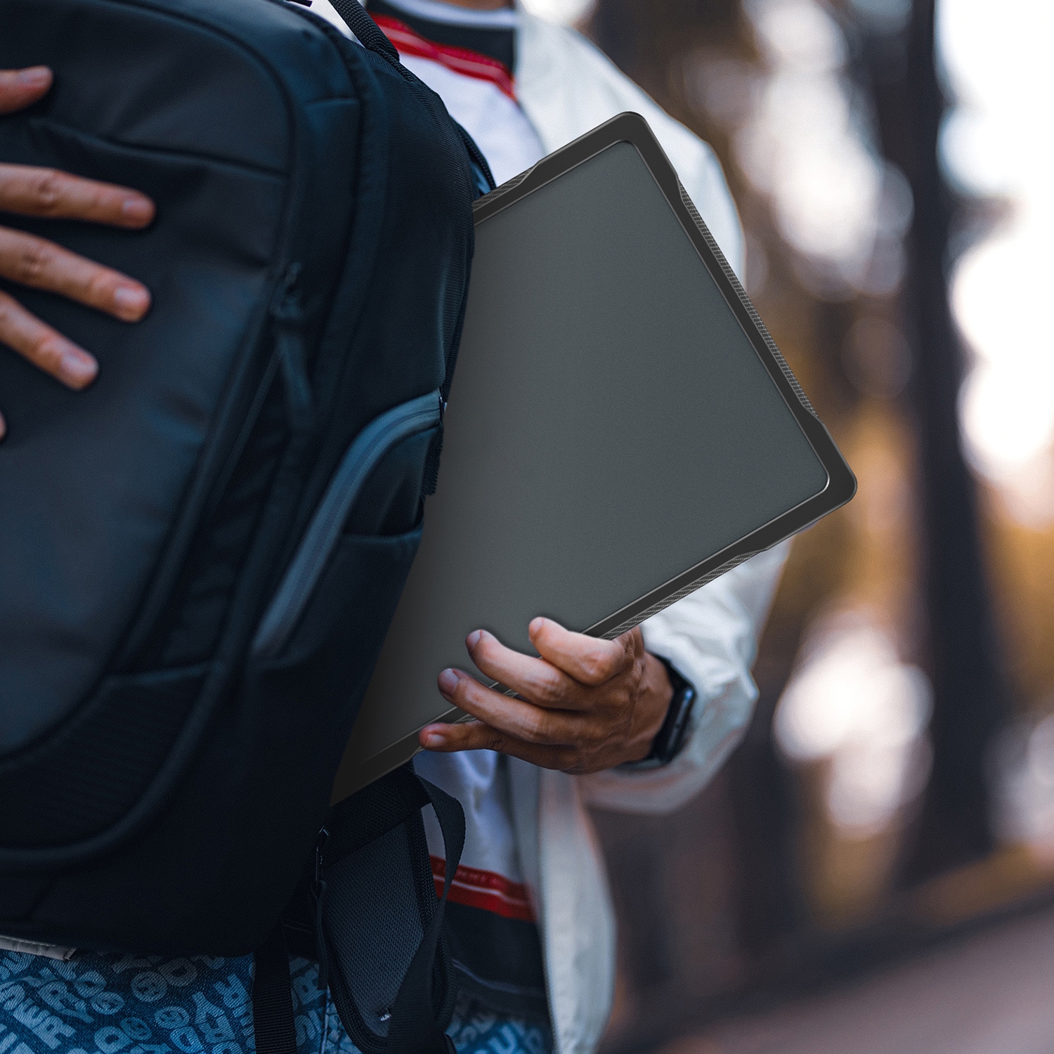 Støtsikkert Deksel Apple MacBook Pro 14 2024 Svart