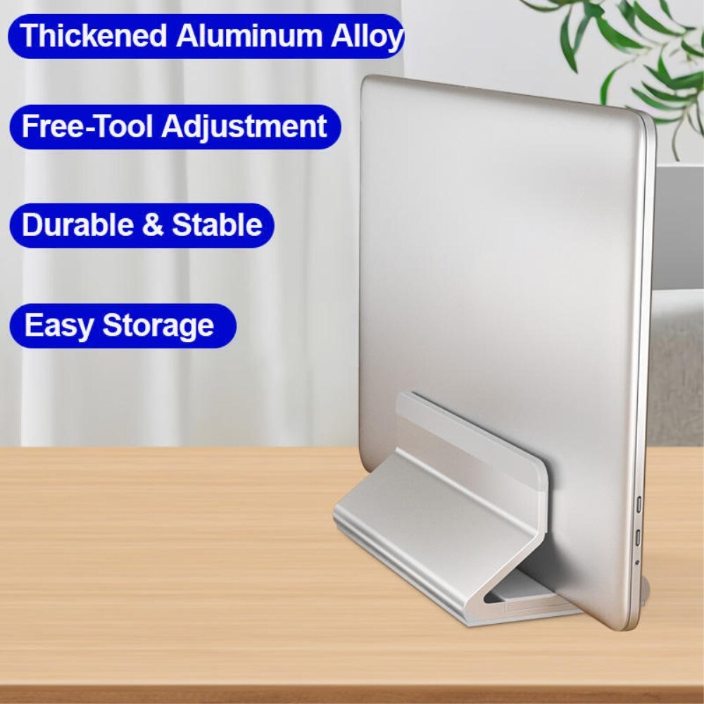 Justerbart bordstativ for bærbar datamaskin svart