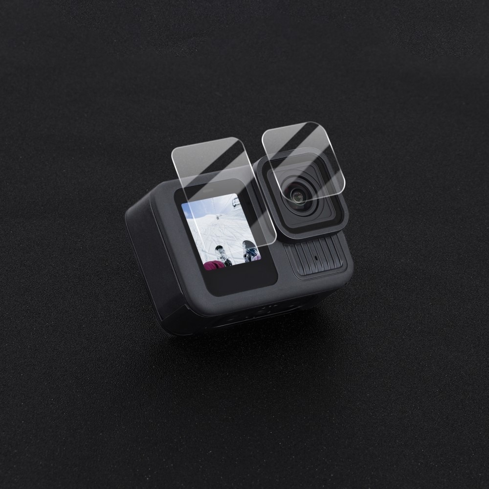Herdet Glass Skjermbeskytter + Linsebeskyttelse GoPro Hero 13