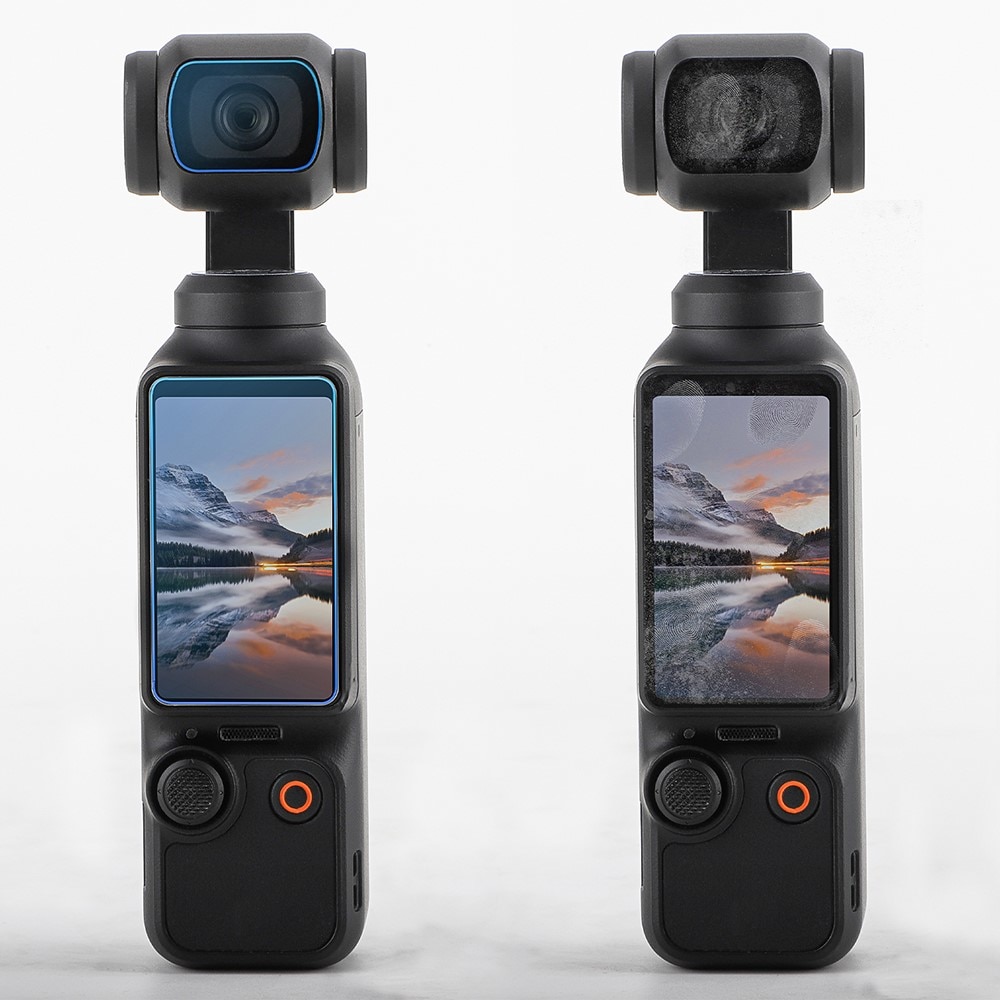 Herdet Glass Skjermbeskytter + Linsebeskyttelse DJI Osmo Pocket 3