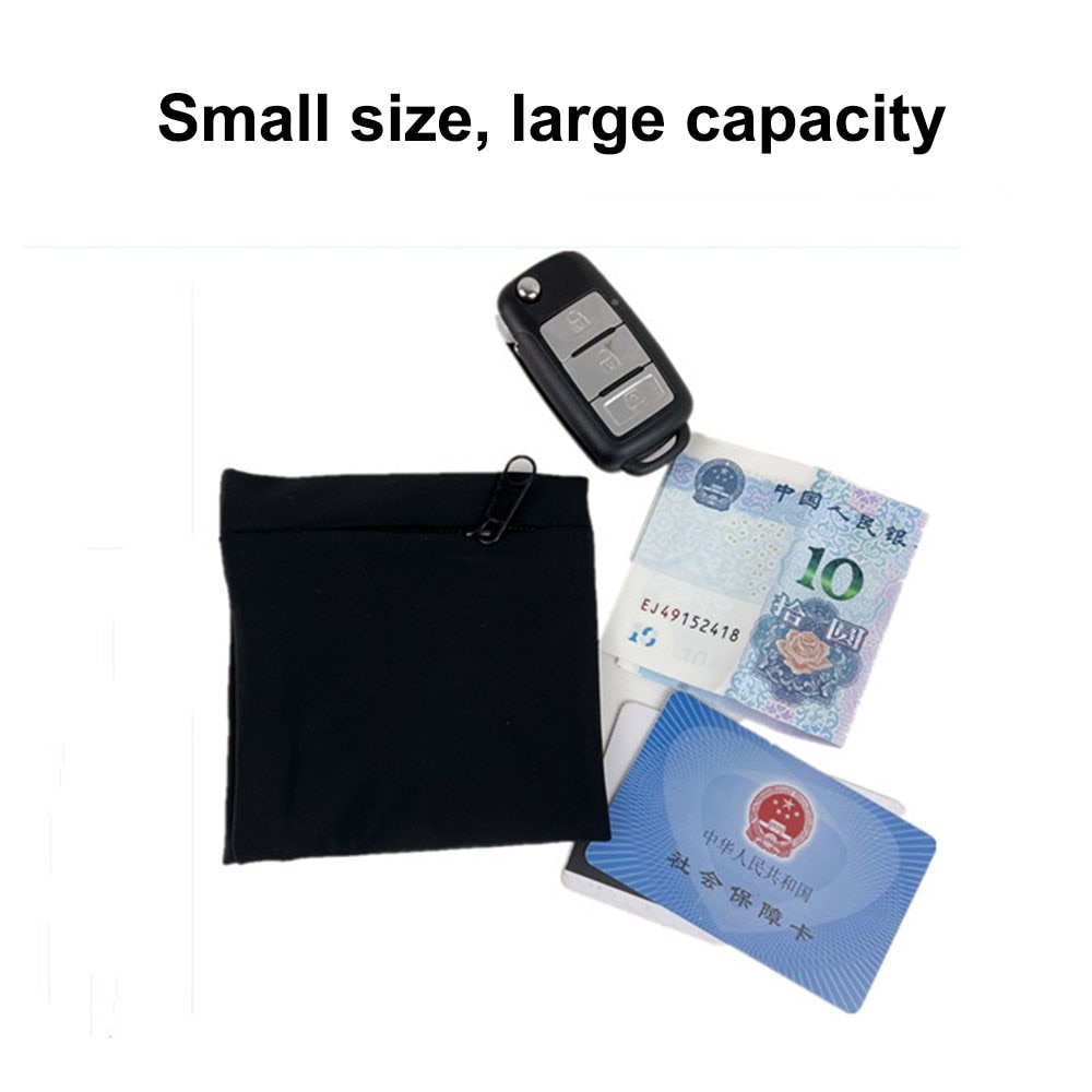 Lommebok/Armbåndslommebok universal svart