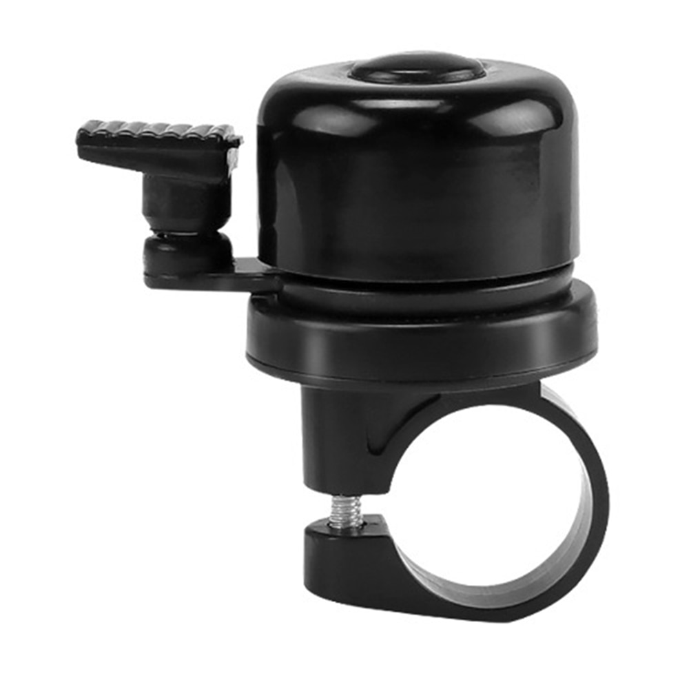Sykkelklokke med Apple AirTag-holder svart
