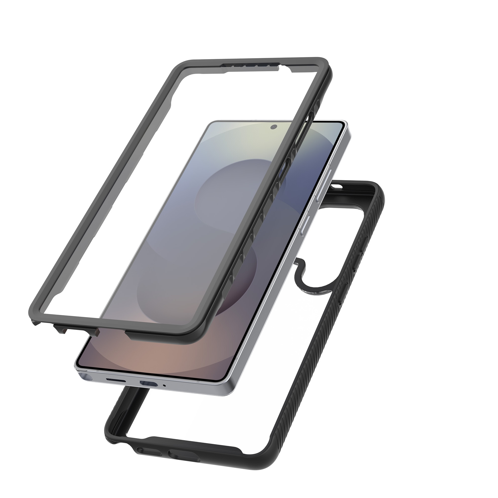 Full Protection Case Samsung Galaxy S25 Ultra Svart