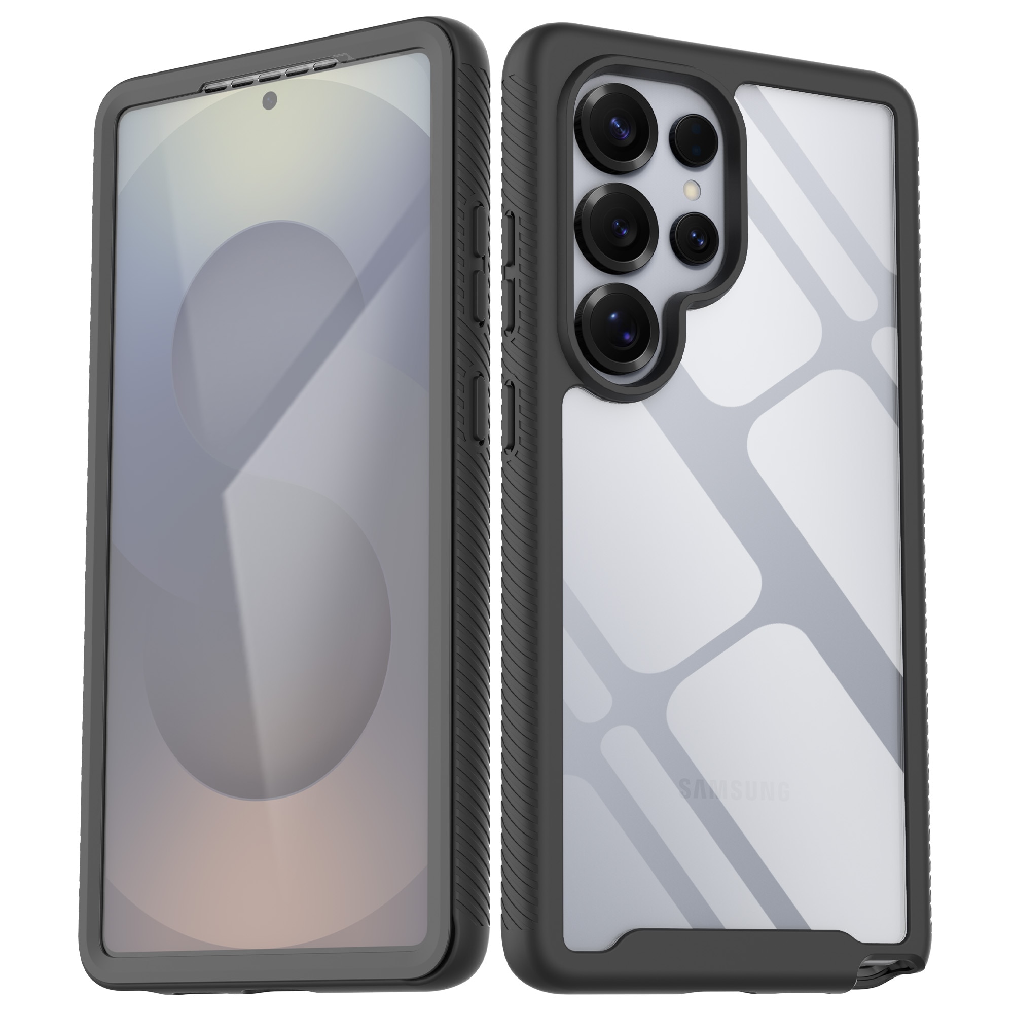 Full Protection Case Samsung Galaxy S25 Ultra Svart