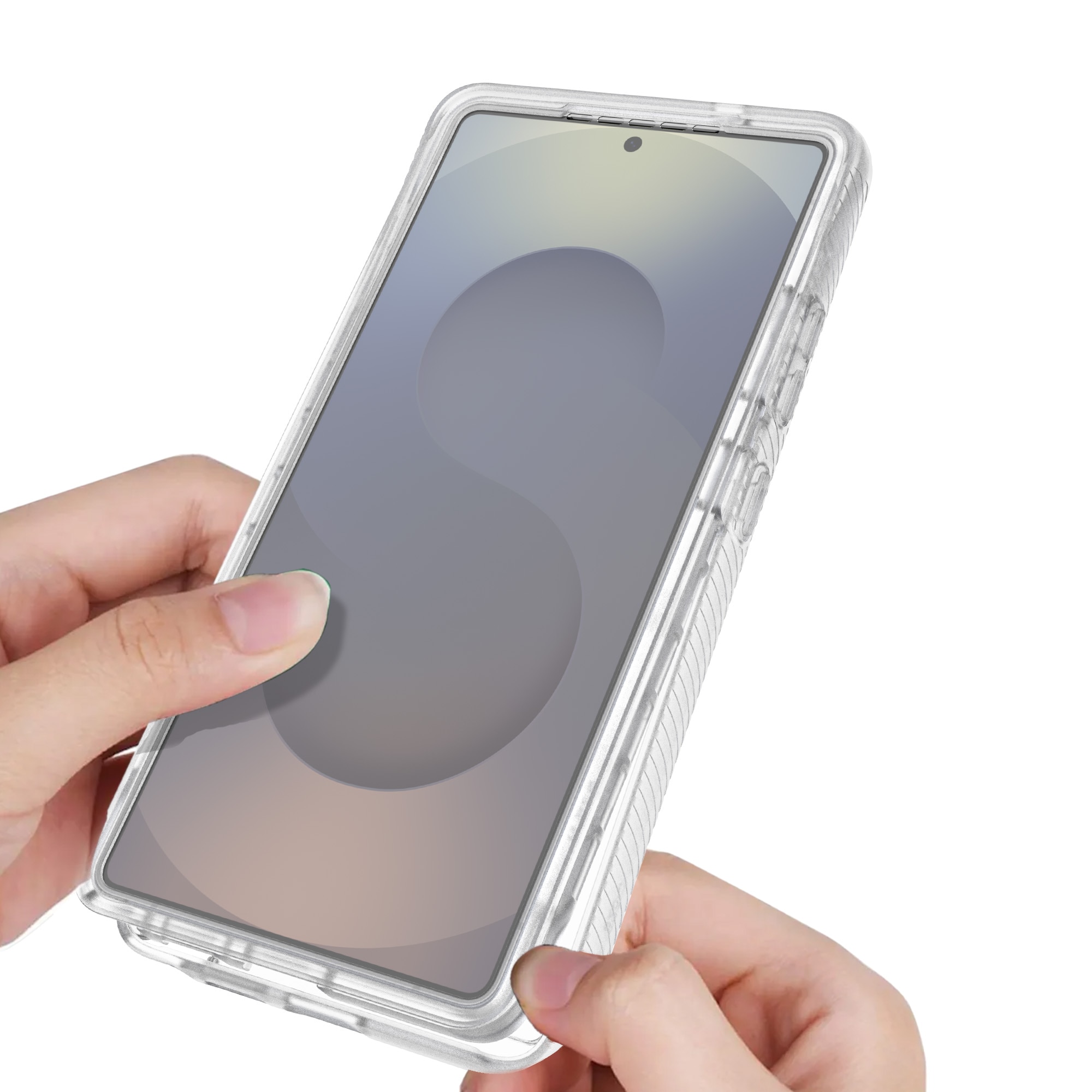 Full Protection Case Samsung Galaxy S25 Ultra Gjennomsiktig