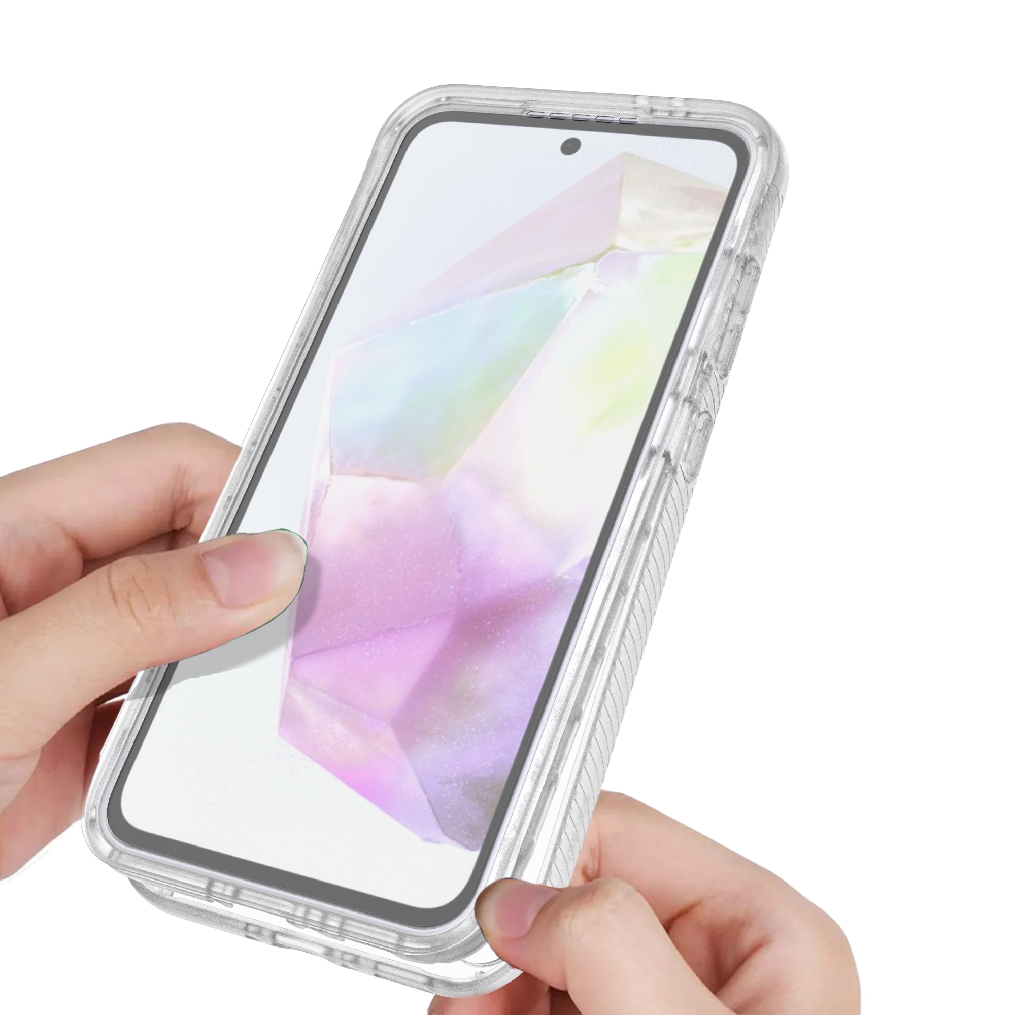 Full Protection Case Samsung Galaxy A56 Gjennomsiktig