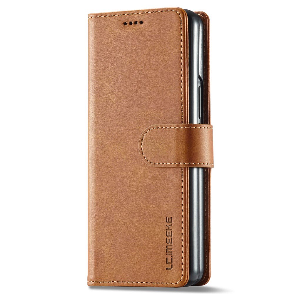 Lommebokdeksel Samsung Galaxy Z Fold 4 cognac