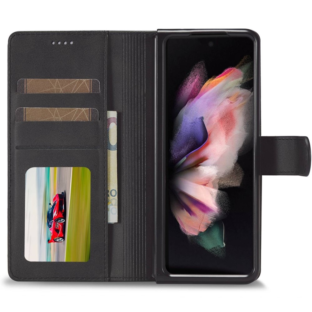 Lommebokdeksel Samsung Galaxy Z Fold 4 svart