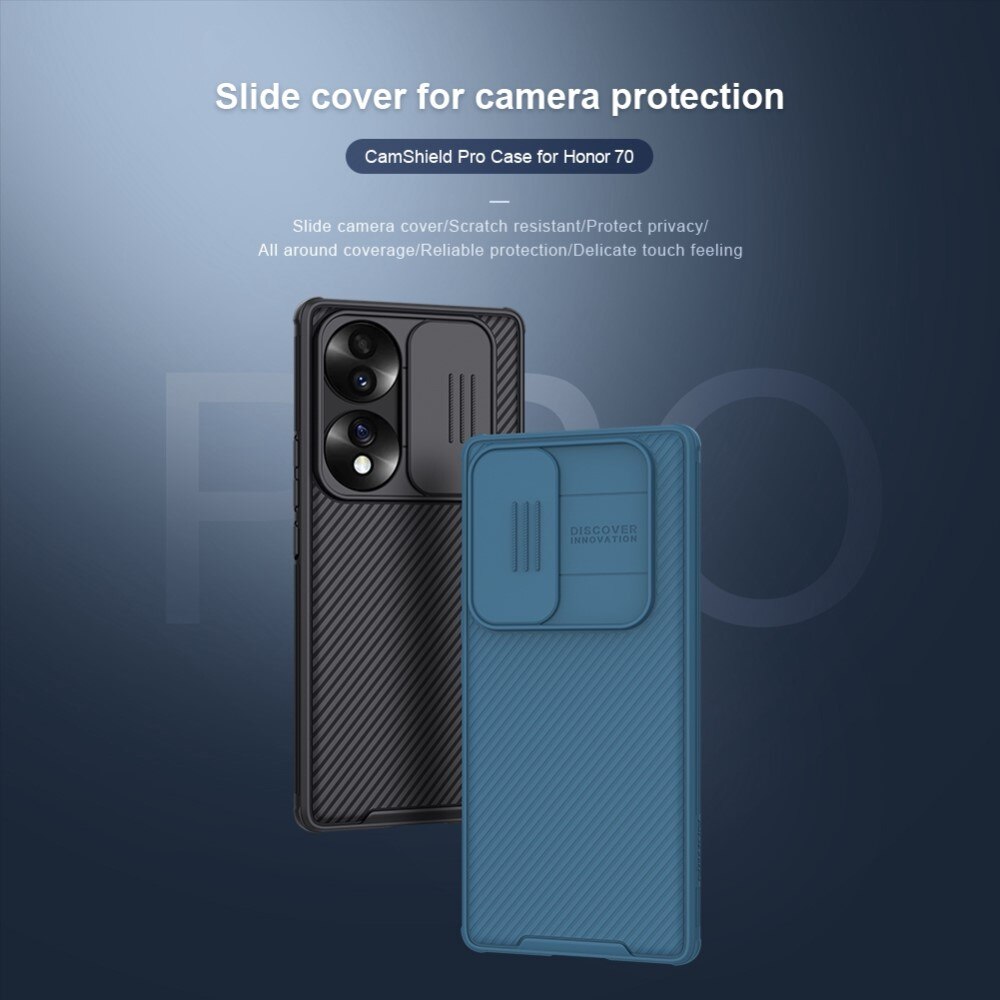 CamShield Deksel  Honor 70 Svart