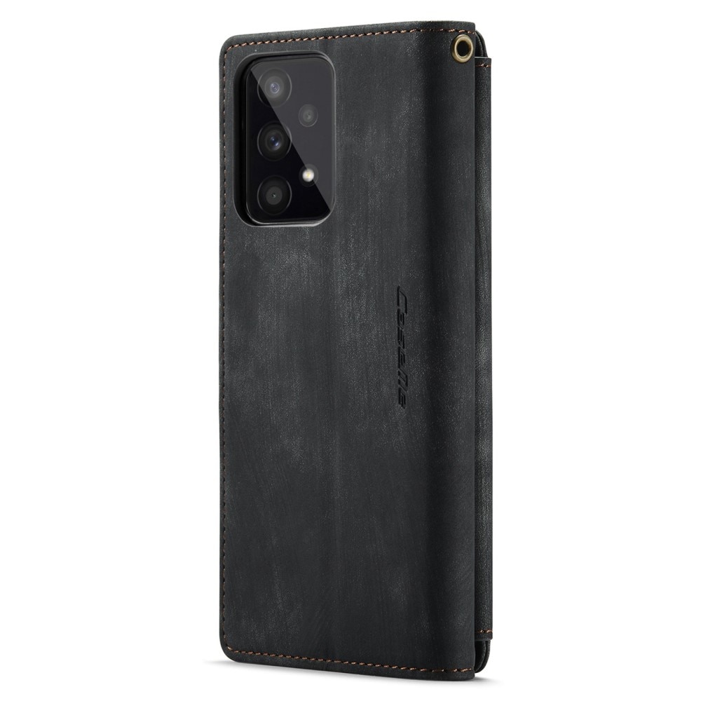 Zipper Wallet Samsung Galaxy A53 svart