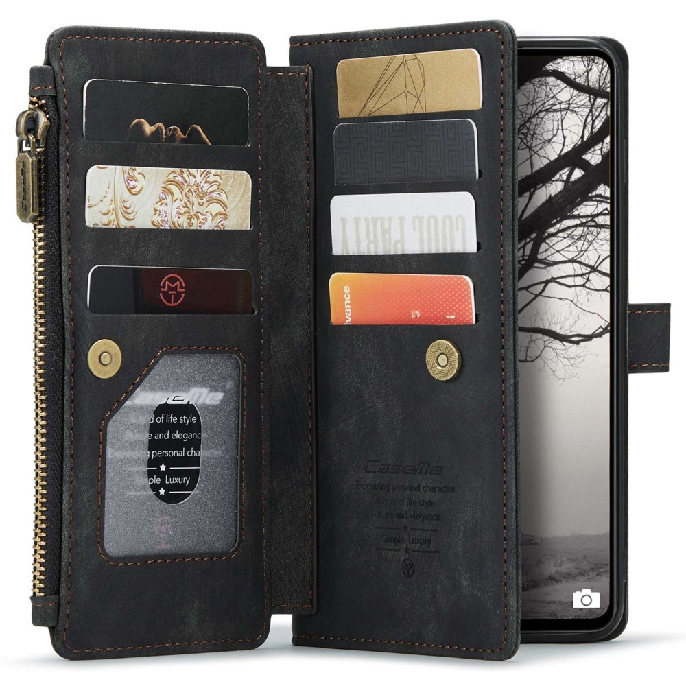 Zipper Wallet Samsung Galaxy A53 svart