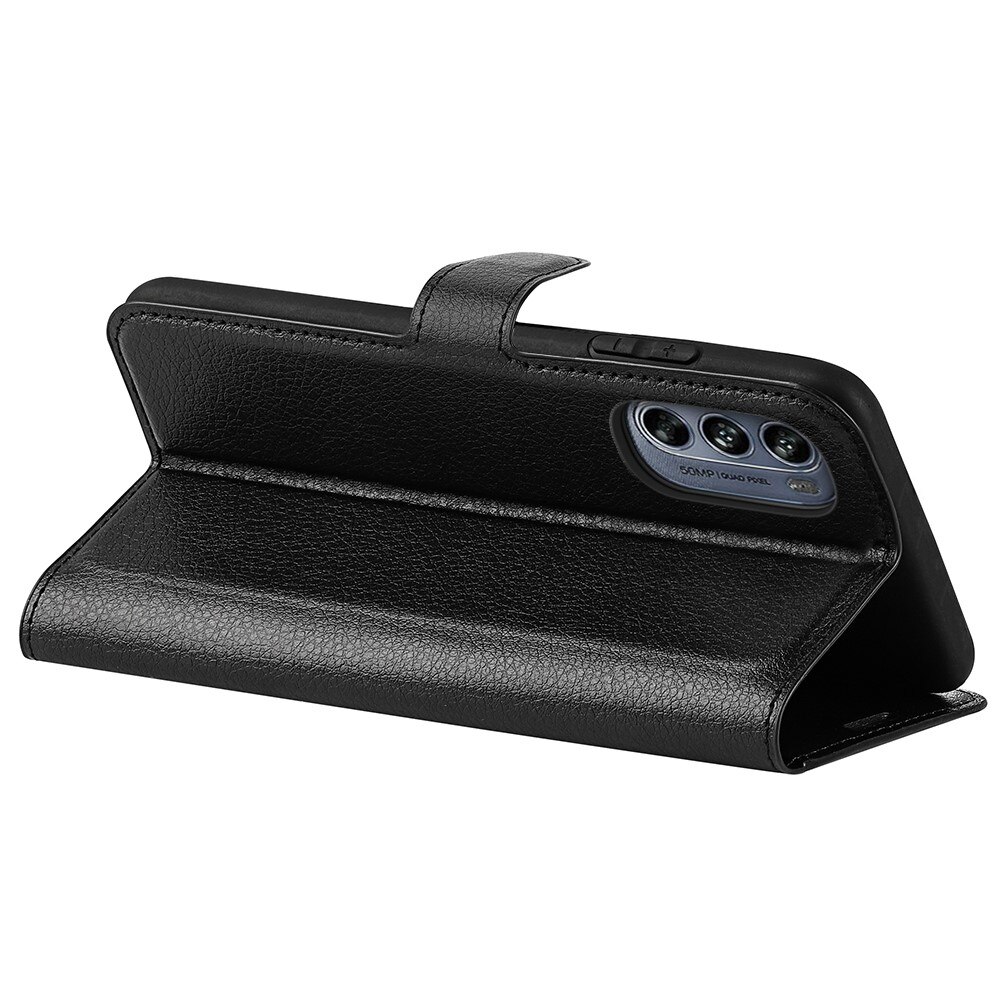 Mobilveske Motorola Moto G62 Svart