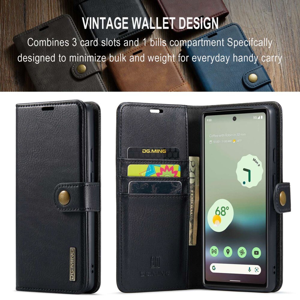 Magnet Wallet Google Pixel 6a Black