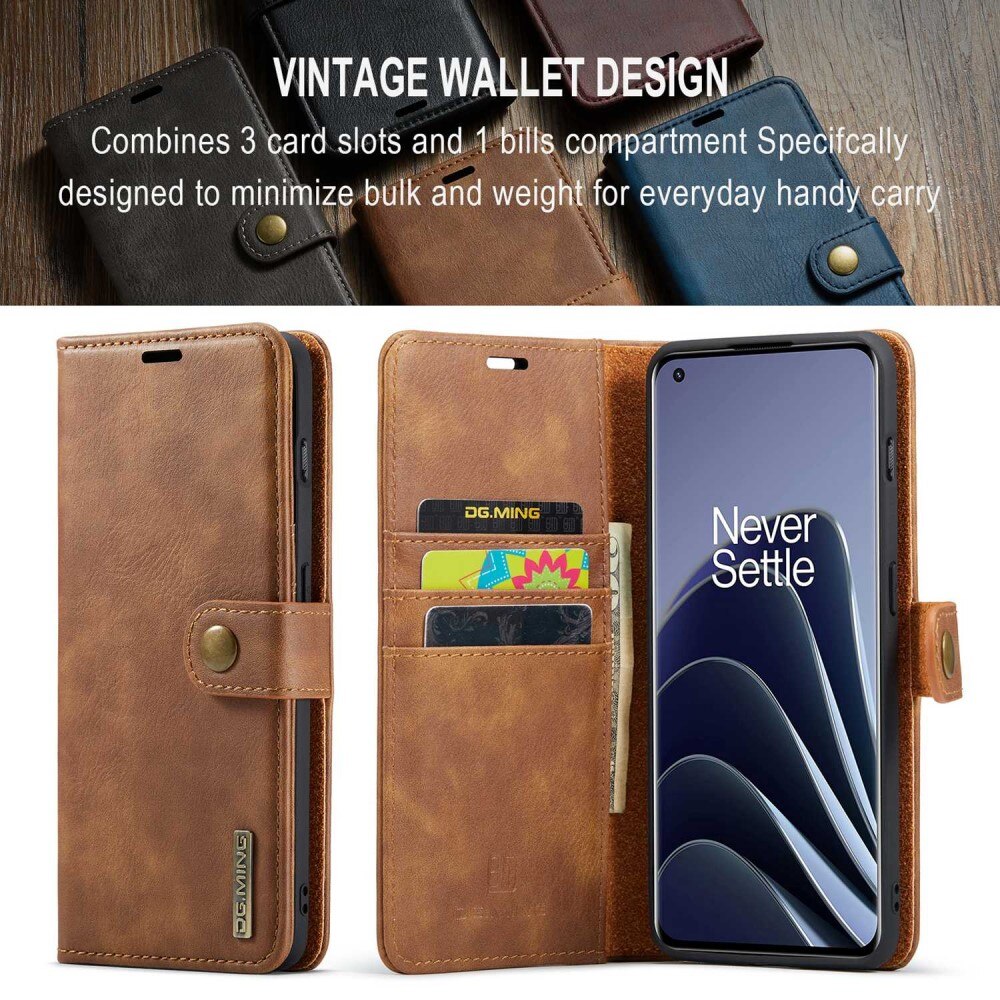 Magnet Wallet OnePlus 10 Pro Cognac