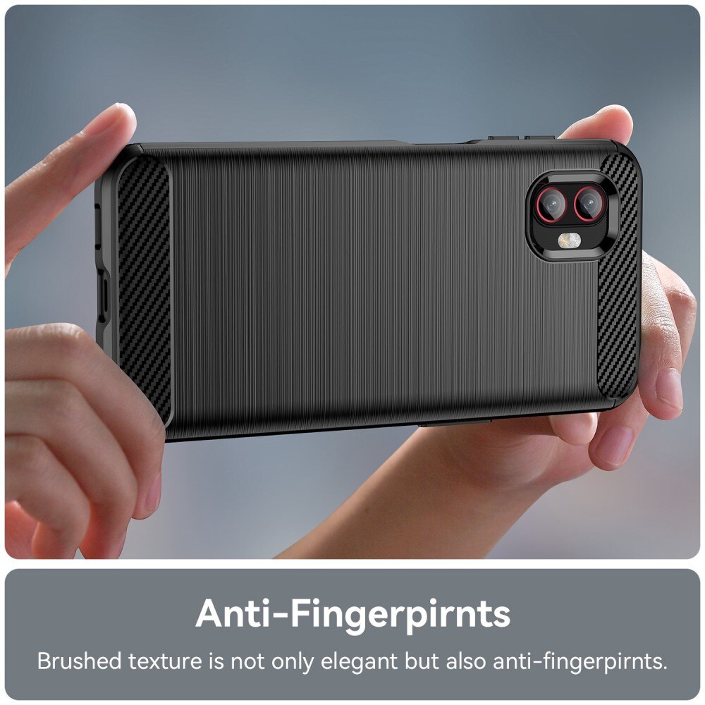 Samsung Galaxy Xcover 6 Pro Deksel TPU Brushed Svart