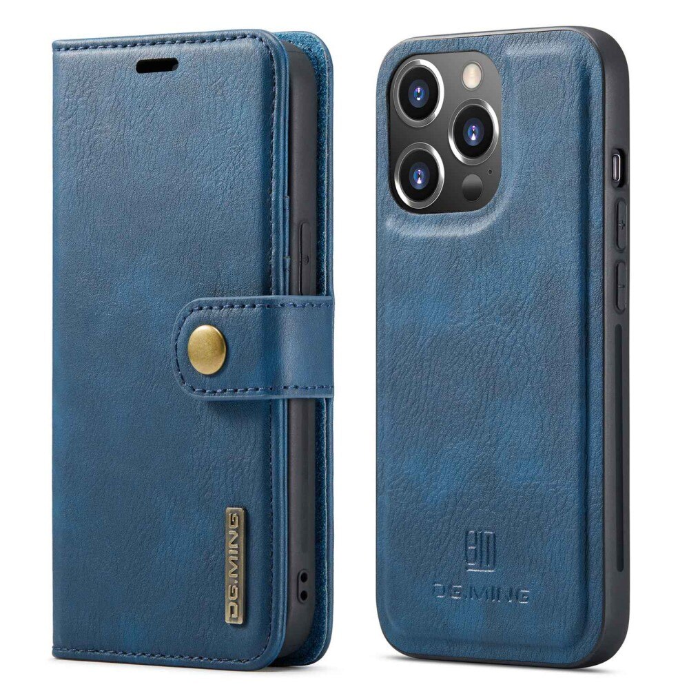 Magnet Wallet iPhone 14 Pro Max Blue