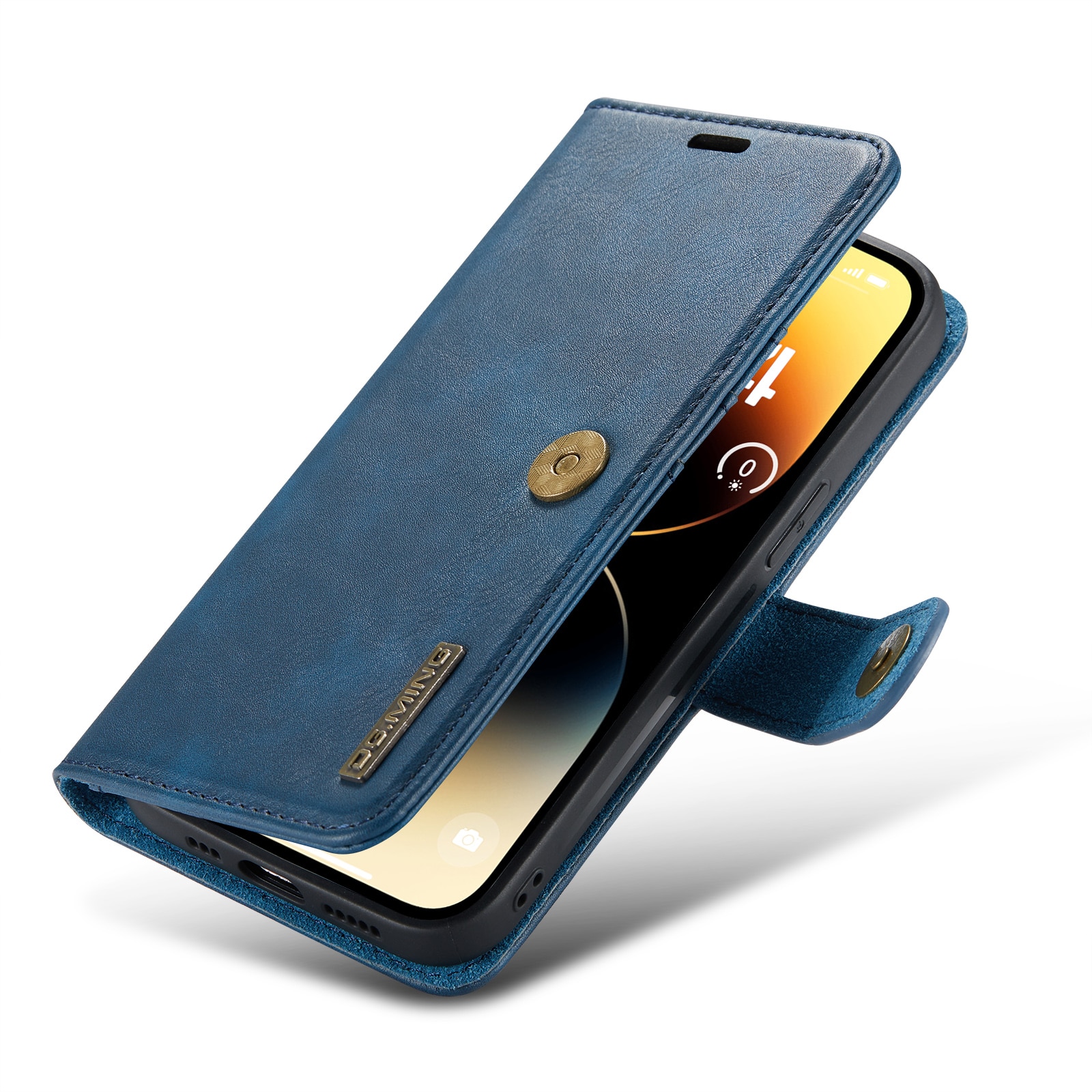 Magnet Wallet iPhone 15 Pro Max Blue