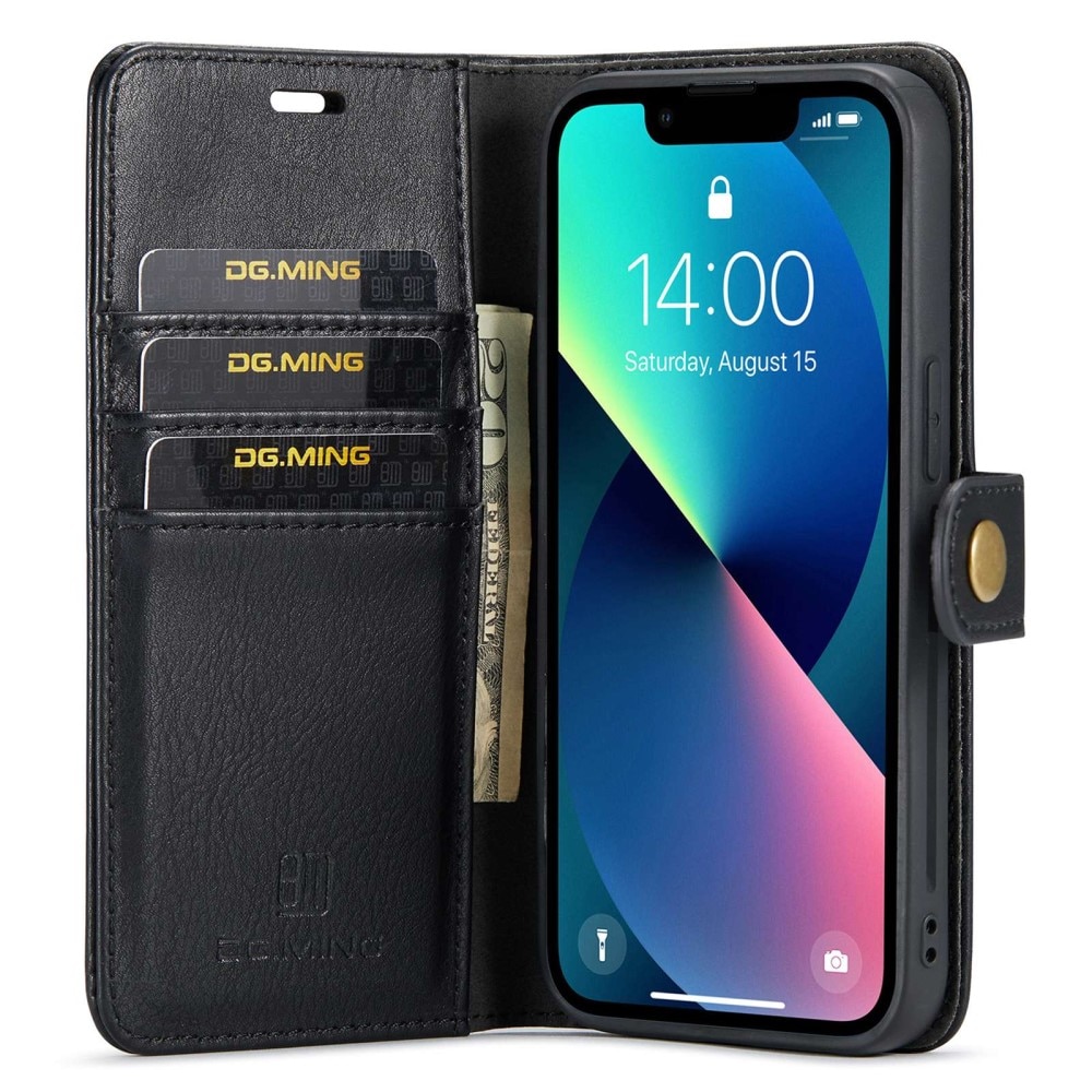 Magnet Wallet iPhone 14 Plus Black