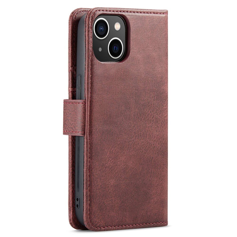 Magnet Wallet Apple iPhone 14 Plus Rød