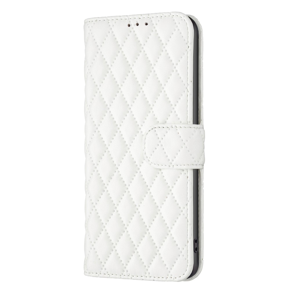Lommebokdeksel iPhone 14 Pro Quilted hvit