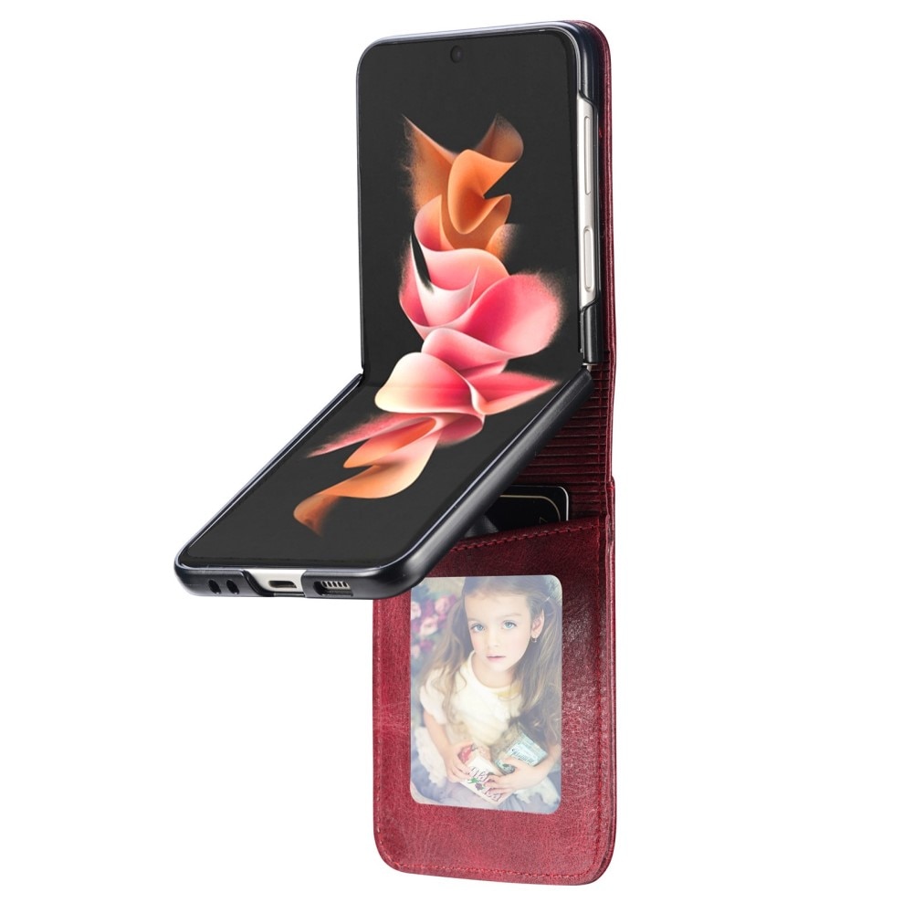 Mobilveske Samsung Galaxy Z Flip 4 rød