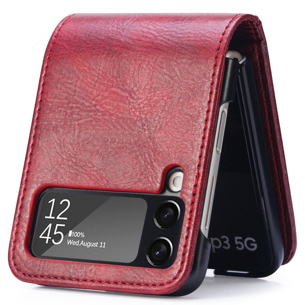 Mobilveske Samsung Galaxy Z Flip 4 rød