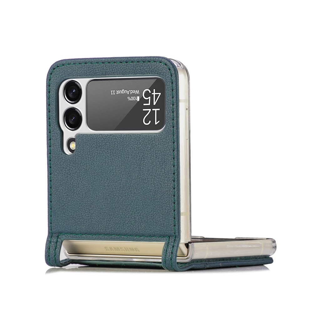 Slim Card Wallet Samsung Galaxy Z Flip 4 grønn