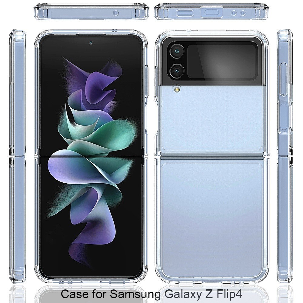 Hybriddeksel Samsung Galaxy Z Flip 4 Gjennomsiktig