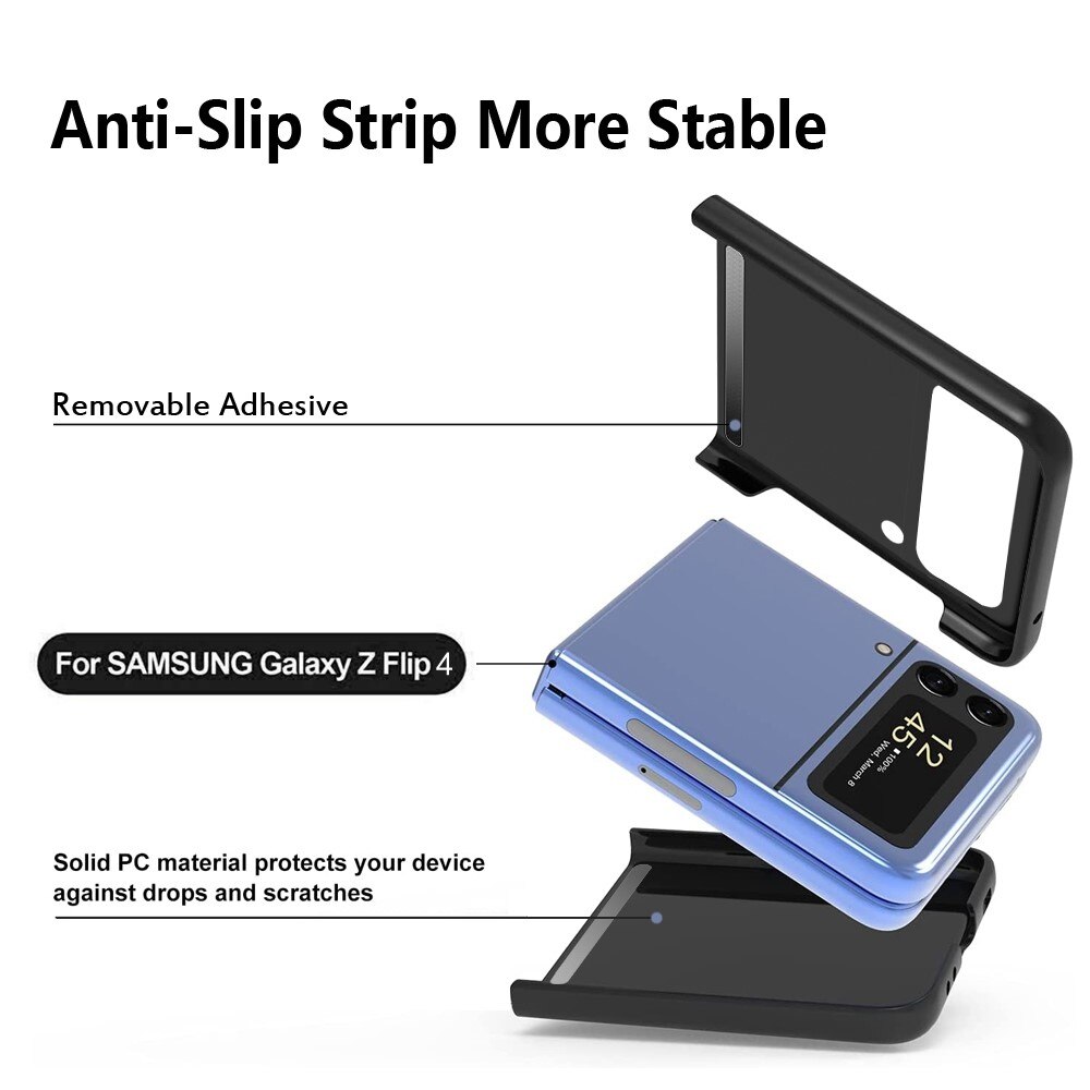 Hard Case Rubberized Samsung Galaxy Z Flip 4 Hvit