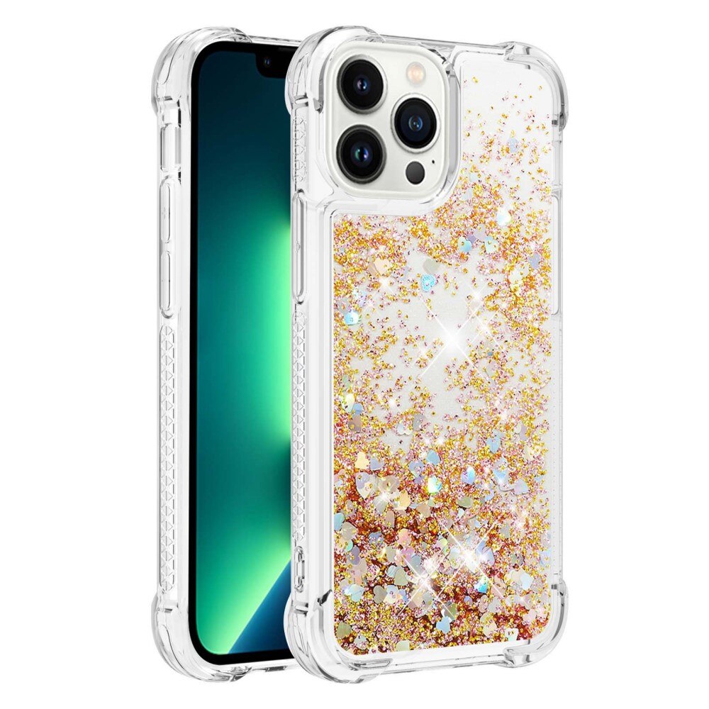 Glitter Powder TPU Case iPhone 14 Pro gull