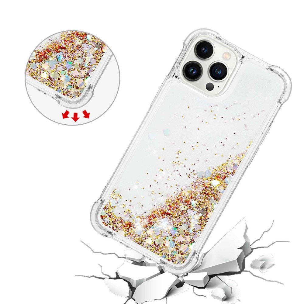 Glitter Powder TPU Case iPhone 14 Pro gull