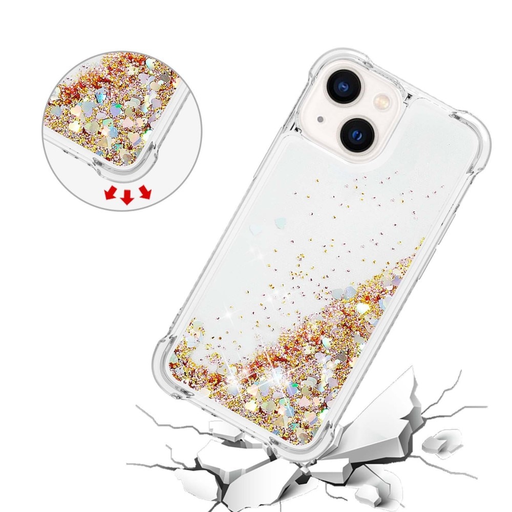 Glitter Powder TPU Case iPhone 14 Plus gull