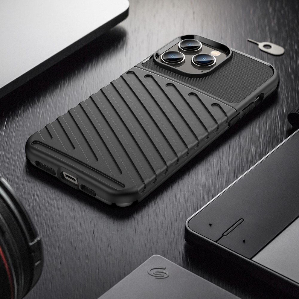 Thunder TPU Case iPhone 14 Pro Max black