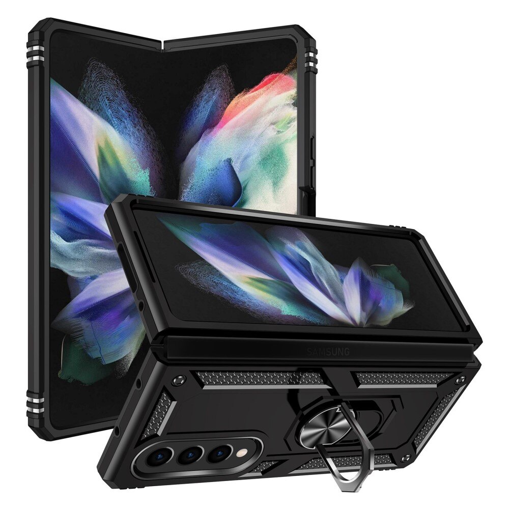 Hybriddeksel Tech Ring Samsung Galaxy Z Fold 4 svart