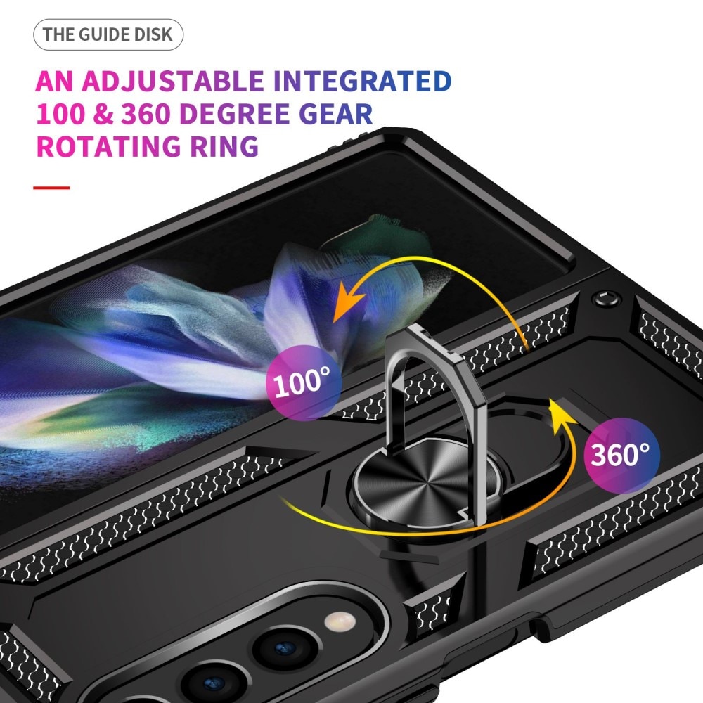 Hybriddeksel Tech Ring Samsung Galaxy Z Fold 4 svart