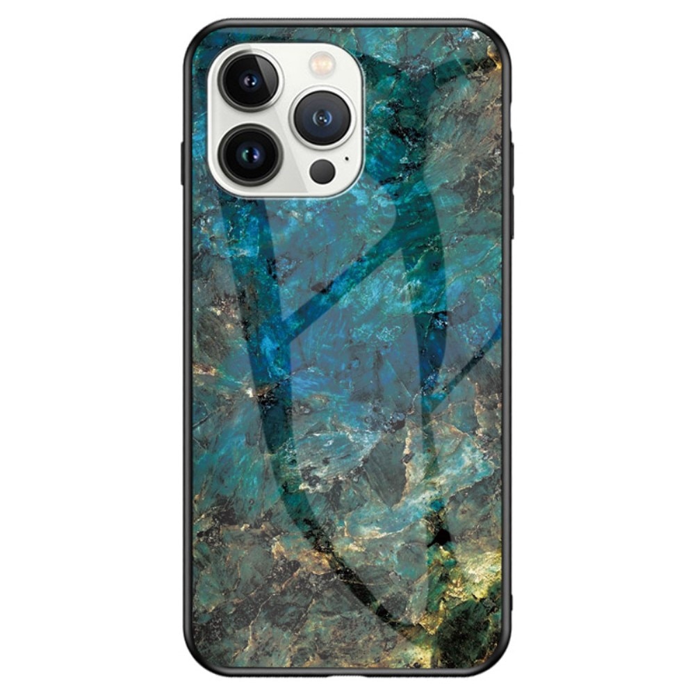 Herdet Glass Deksel iPhone 14 Pro Max emerald