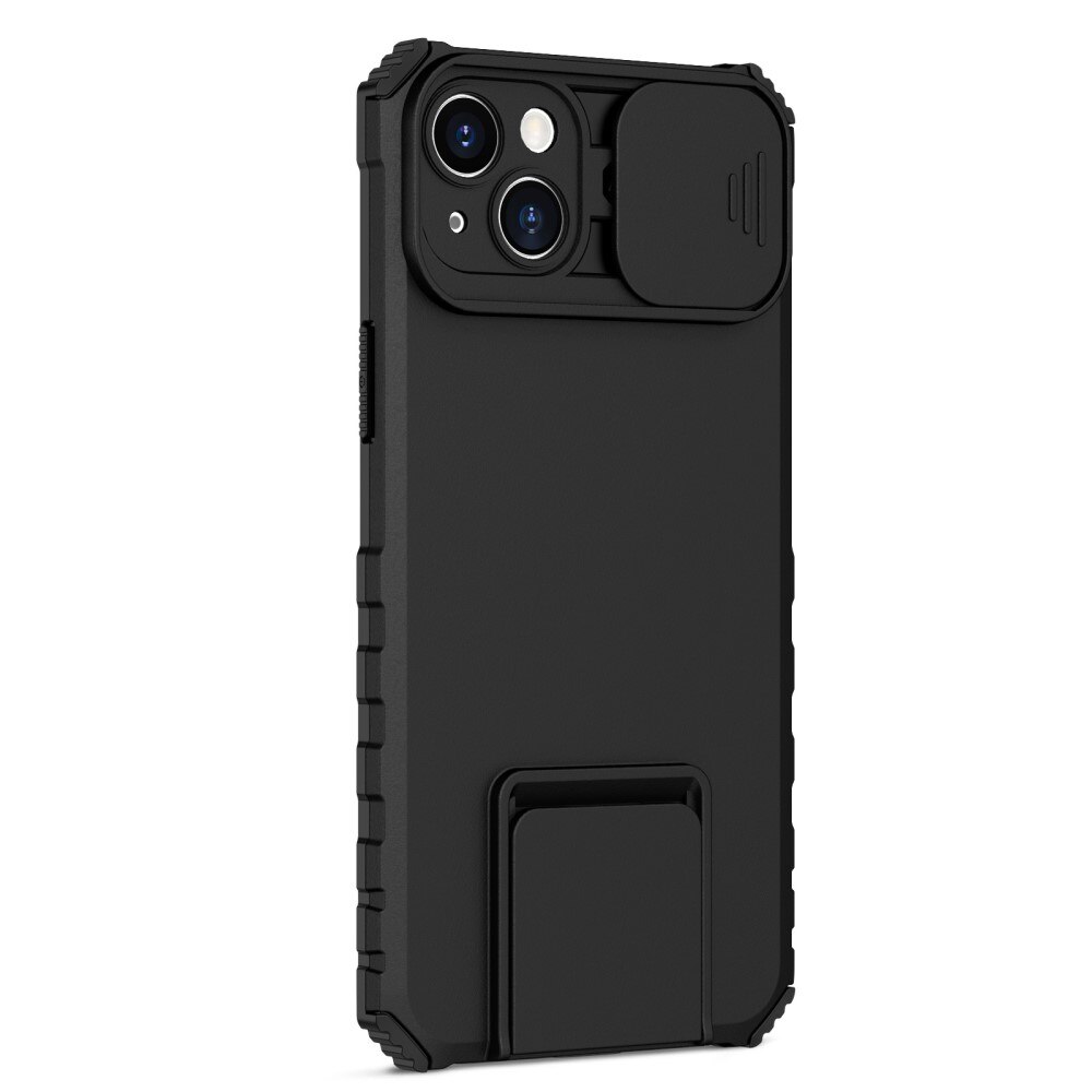 Apple iPhone 14 Plus Kickstand Deksel kamerabeskyttelse Svart