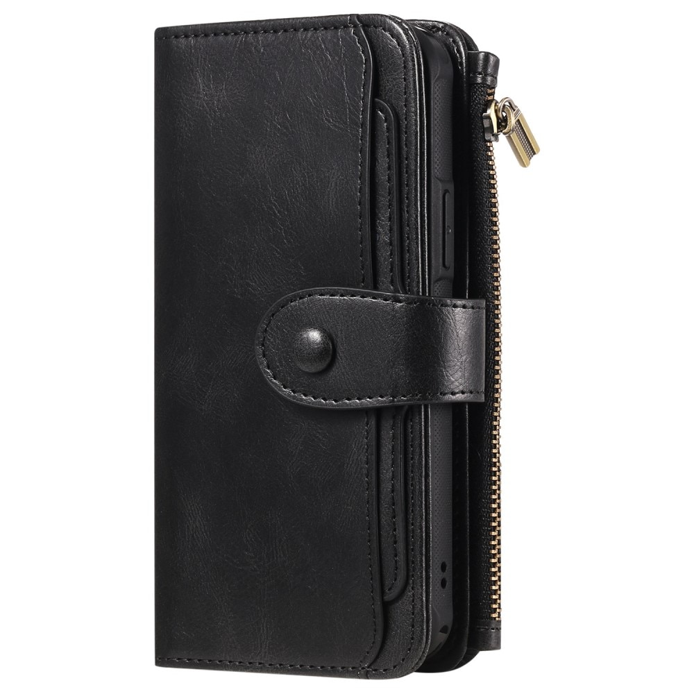 Magnet Leather Multi-Wallet Samsung Galaxy S22 svart