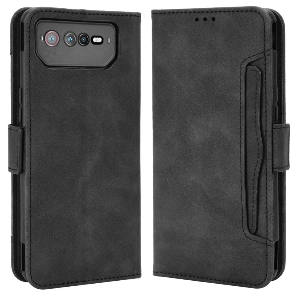 Multi Lommebokdeksel Asus ROG Phone 6/6 Pro svart