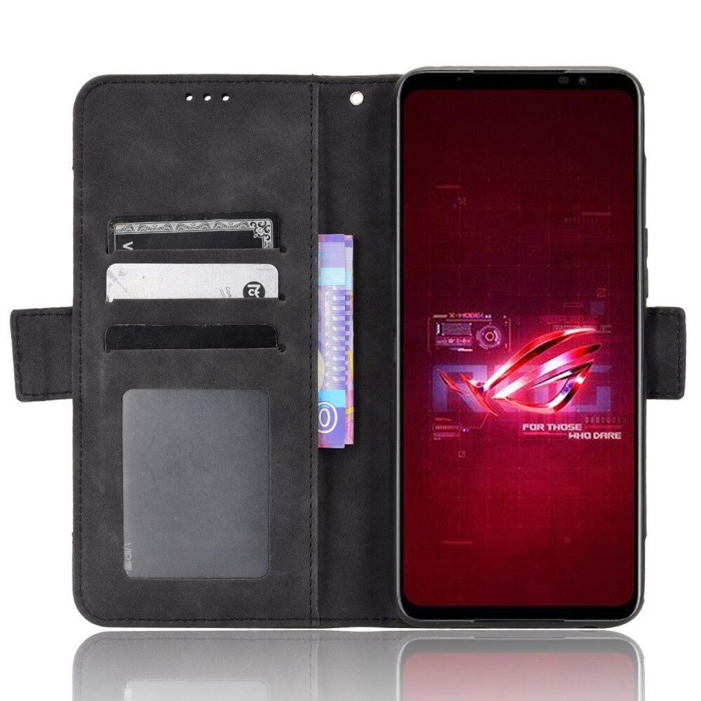 Multi Lommebokdeksel Asus ROG Phone 6/6 Pro svart