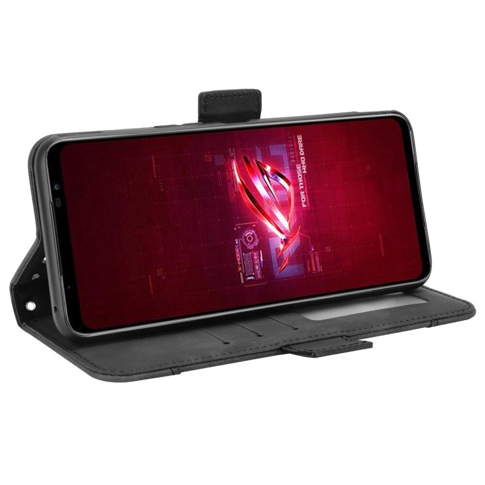 Multi Lommebokdeksel Asus ROG Phone 6/6 Pro svart