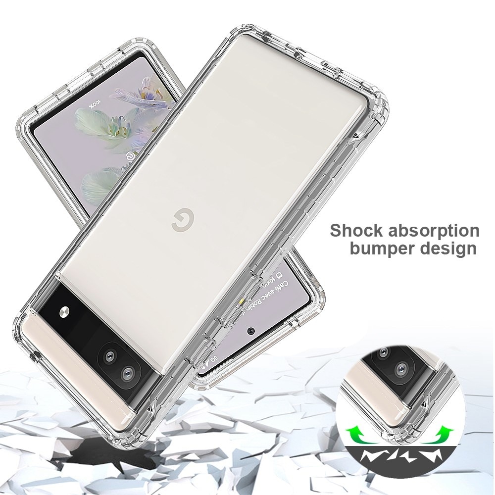 Full Cover Deksel Google Pixel 6a Gjennomsiktig