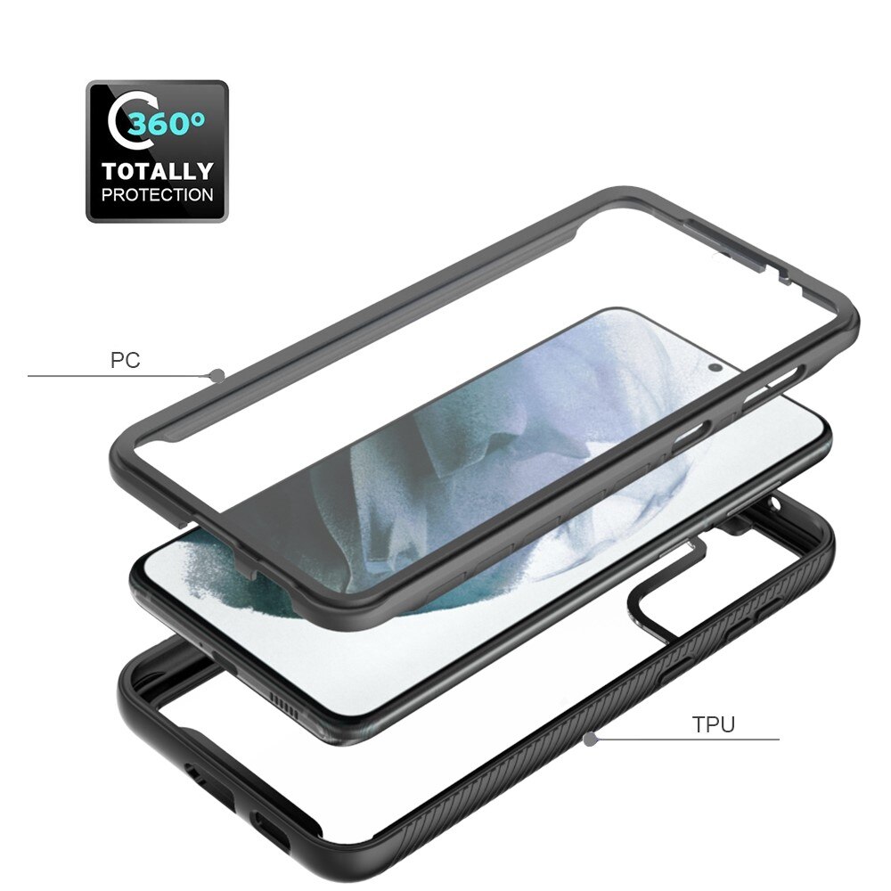 Full Protection Case Samsung Galaxy S21 Plus Svart